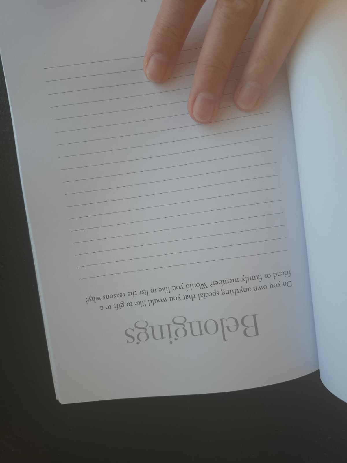Wishes Book - Instant Download - print at home