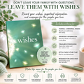 Wishes Book - Instant Download - print at home