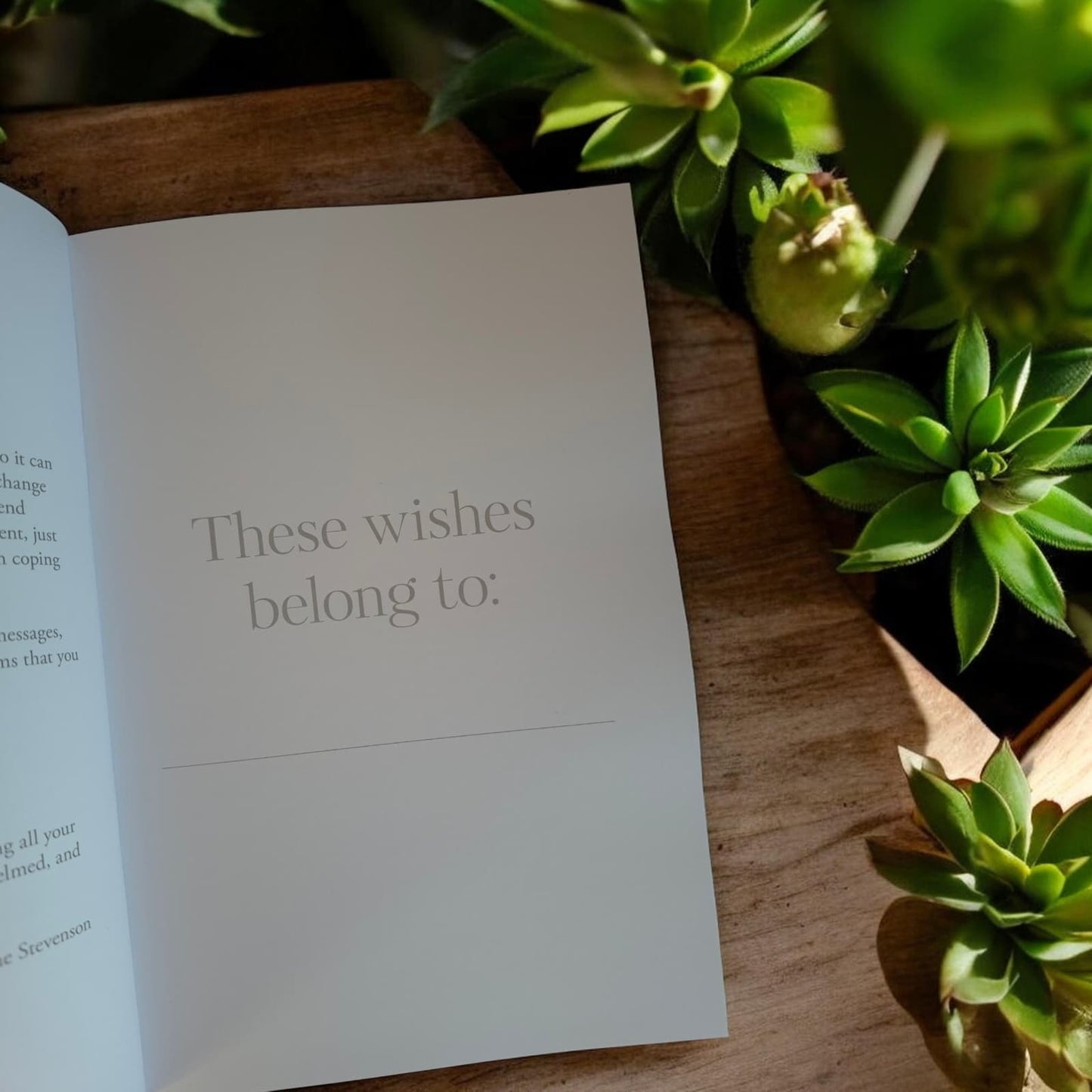 Wishes Book | End of Life Planner & Funeral Wishes Journal