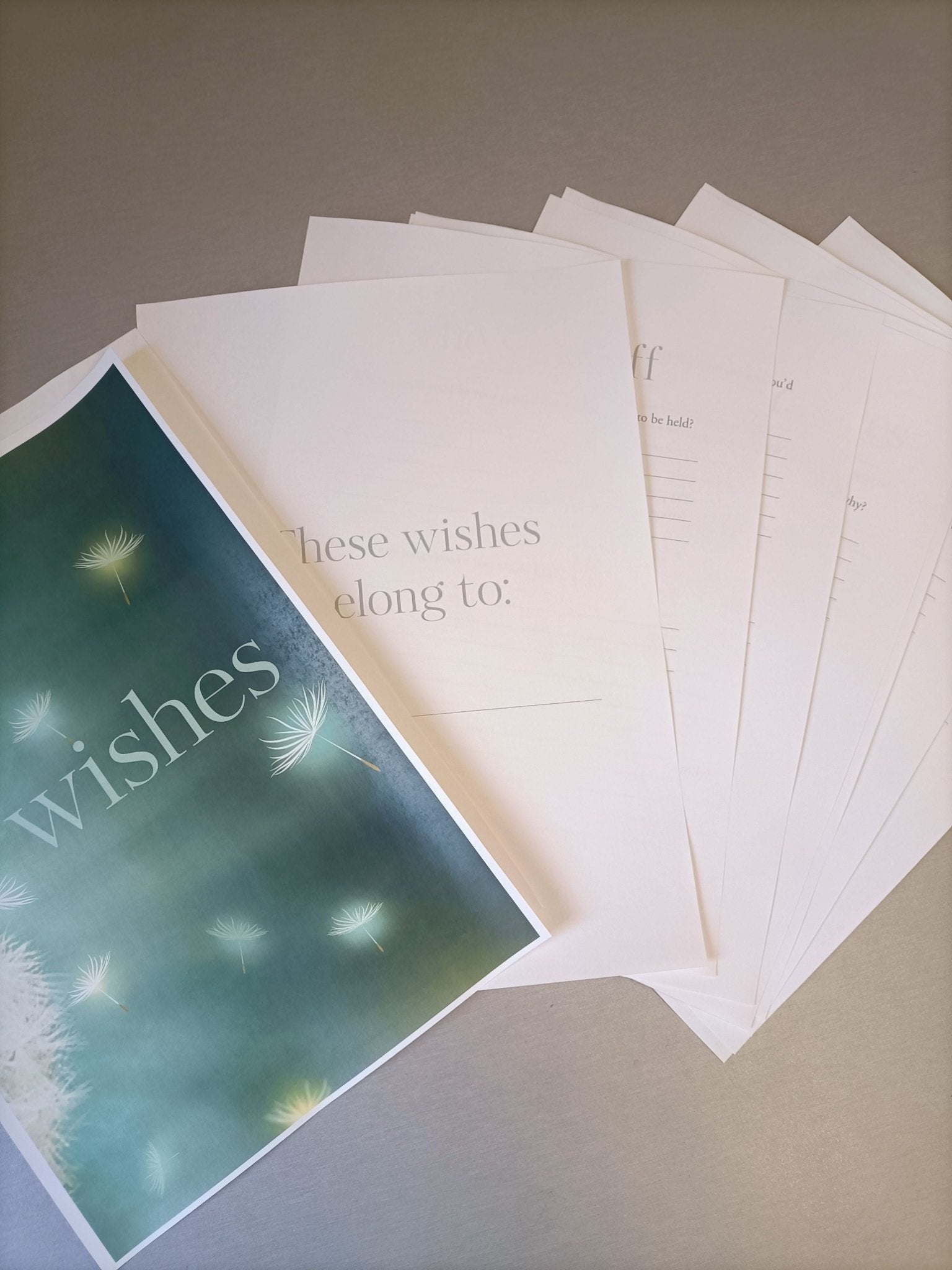 Leaving Wishes | Guided Video and ebook - Wishes